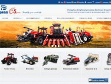 Tablet Screenshot of dftractor.fr