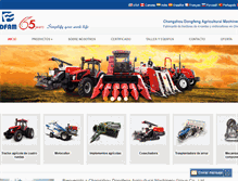 Tablet Screenshot of dftractor.es